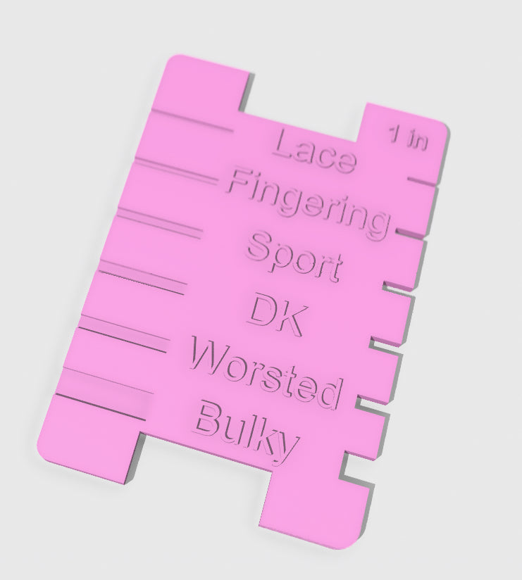 Medidor espessura de fios