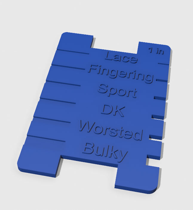 Medidor espessura de fios