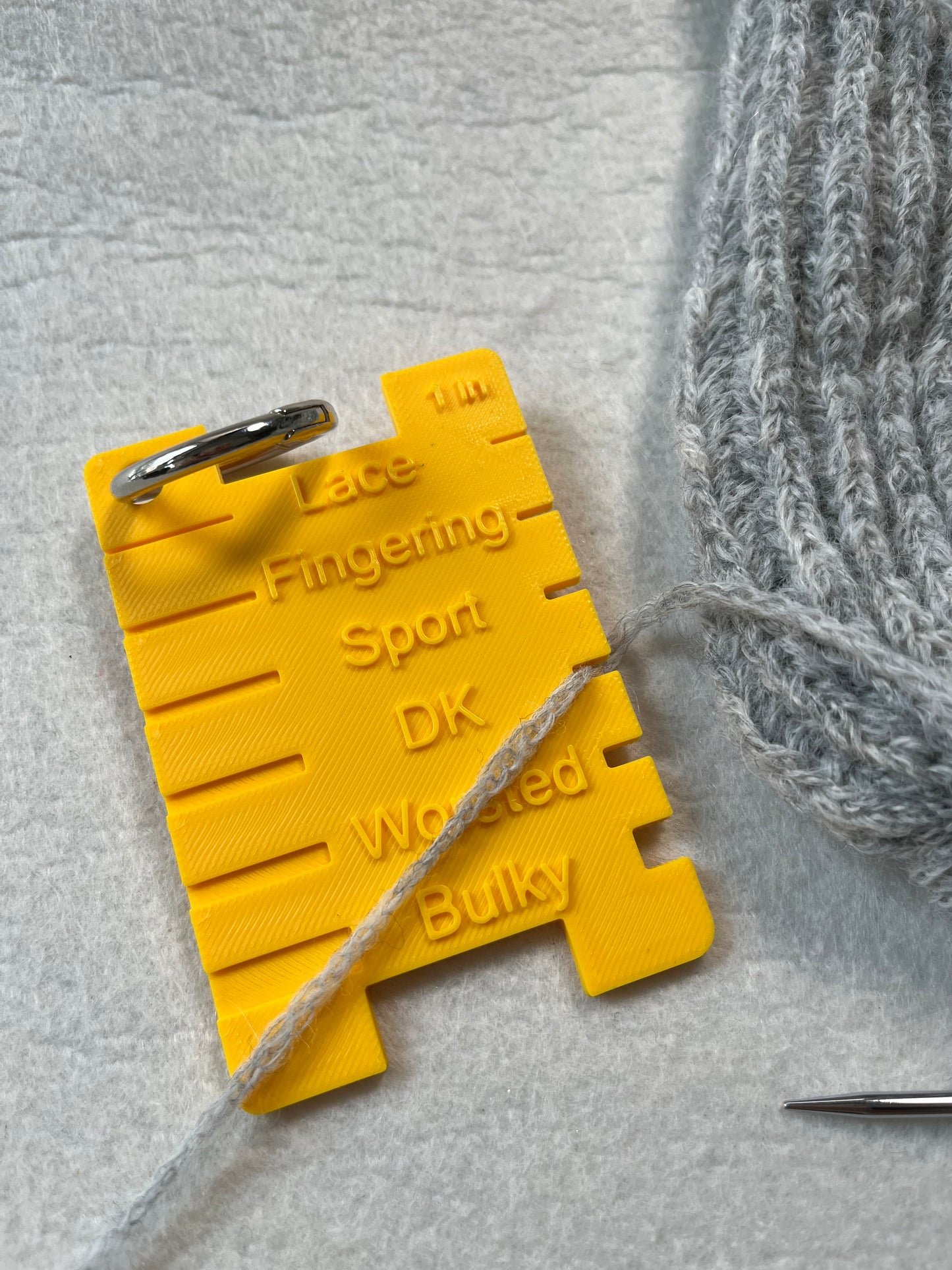 Medidor espessura de fios