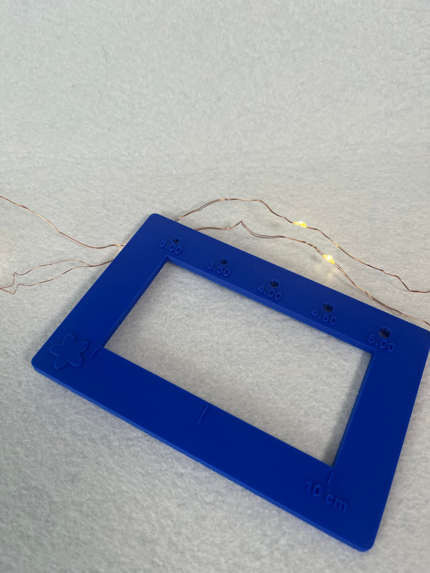 Régua amostra 10 cm