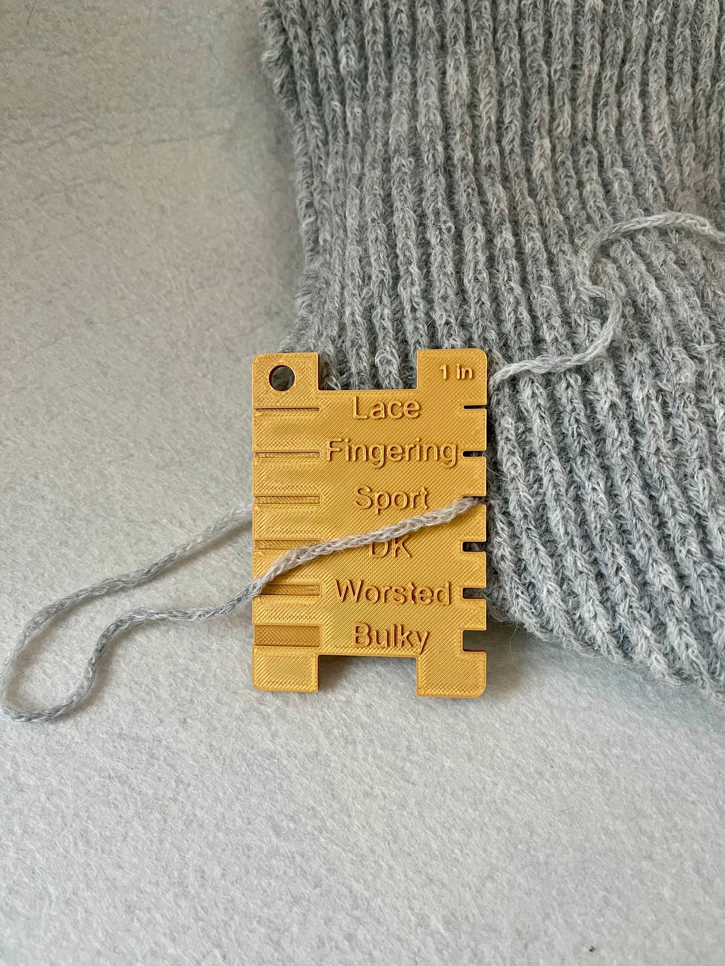 Medidor espessura de fios