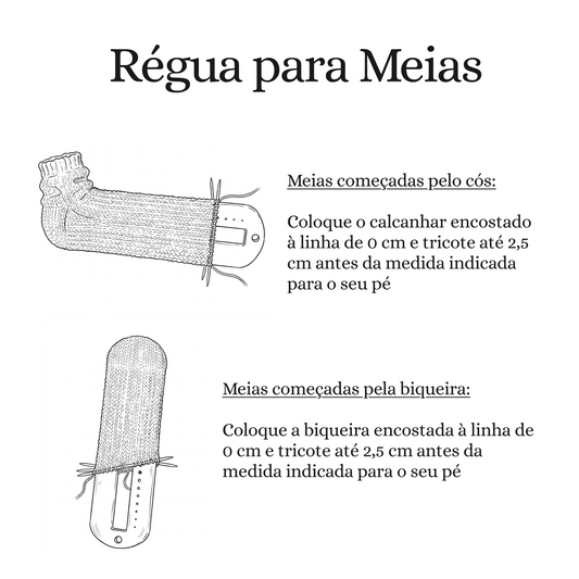 Régua para meias